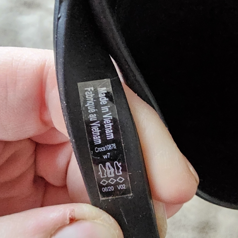 Crocs Mercy Work Clogs Size 7 - Picture 8 of 8